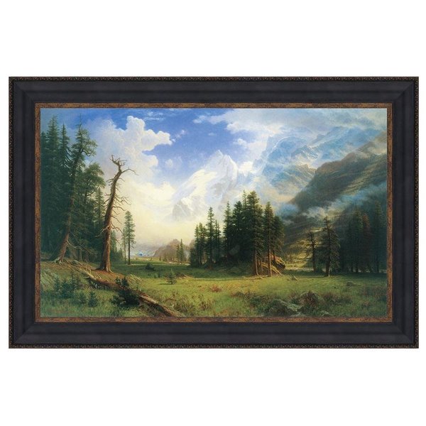 Design Toscano Mountain Landscape, 1895: Canvas Replica Painting: Grande DA4944